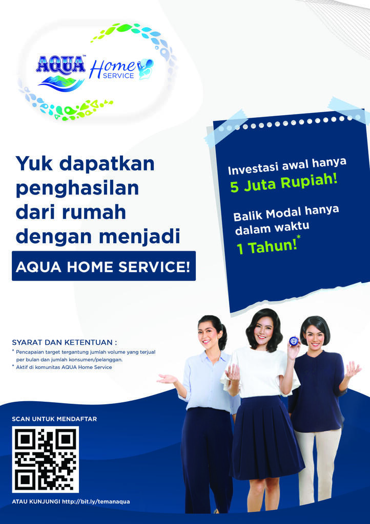 Ajakan Berbisnis Menjadi Mitra Aqua