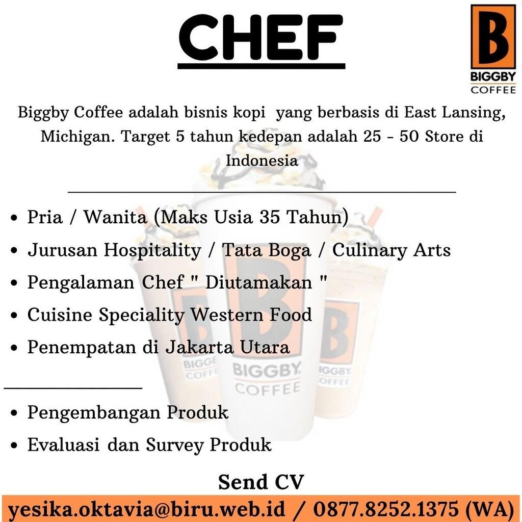 LOWONGAN PEKERJAAN BIGGBY COFFEE !!