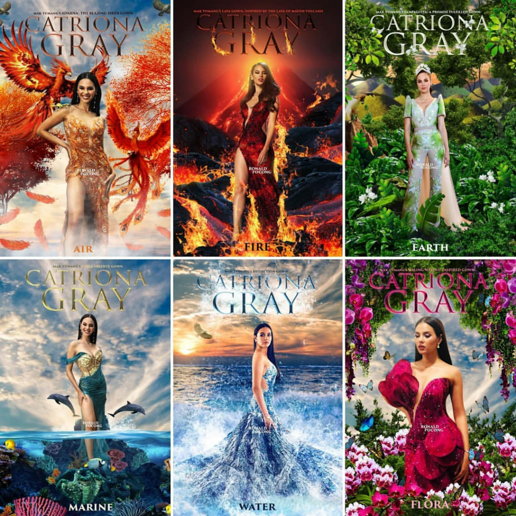Gown Mak Tumang For Catriona Gray, Kamu Lebih Suka Yang Mana?