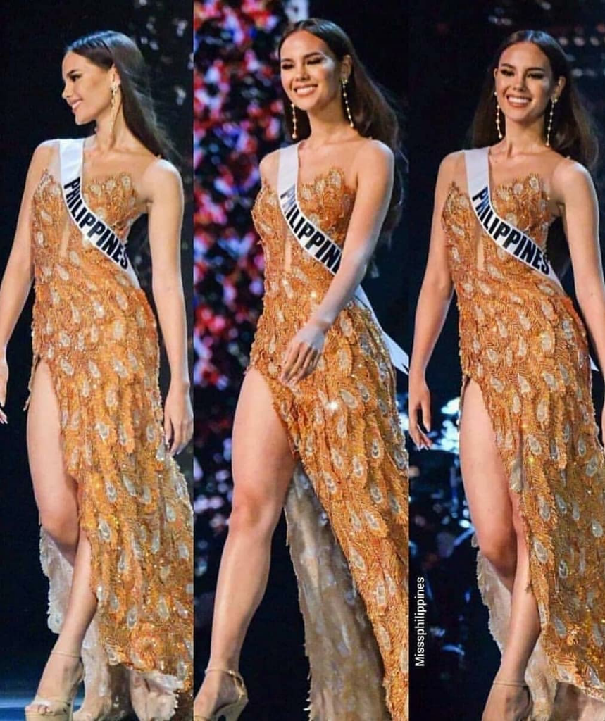 Gown Mak Tumang For Catriona Gray, Kamu Lebih Suka Yang Mana?