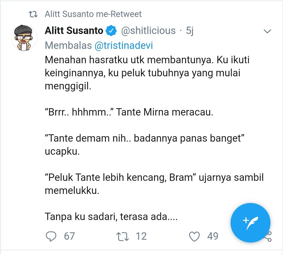 Sedang Viral Di Twitter Siapa Sih Tante Mirna Dan Yuk Kita Sambung Sendiri Ceritanya