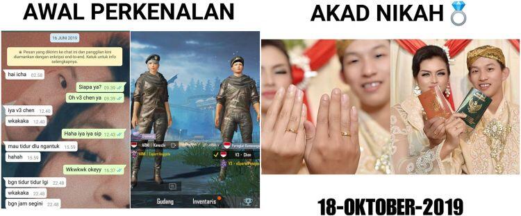 What? Mabar PUBG Berakhir di Pelaminan!!