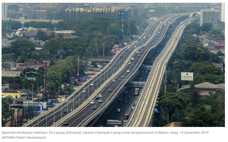 Sejak Tol Layang Jakarta-Cikampek Dibuka, 13 Mobil Pecah Ban