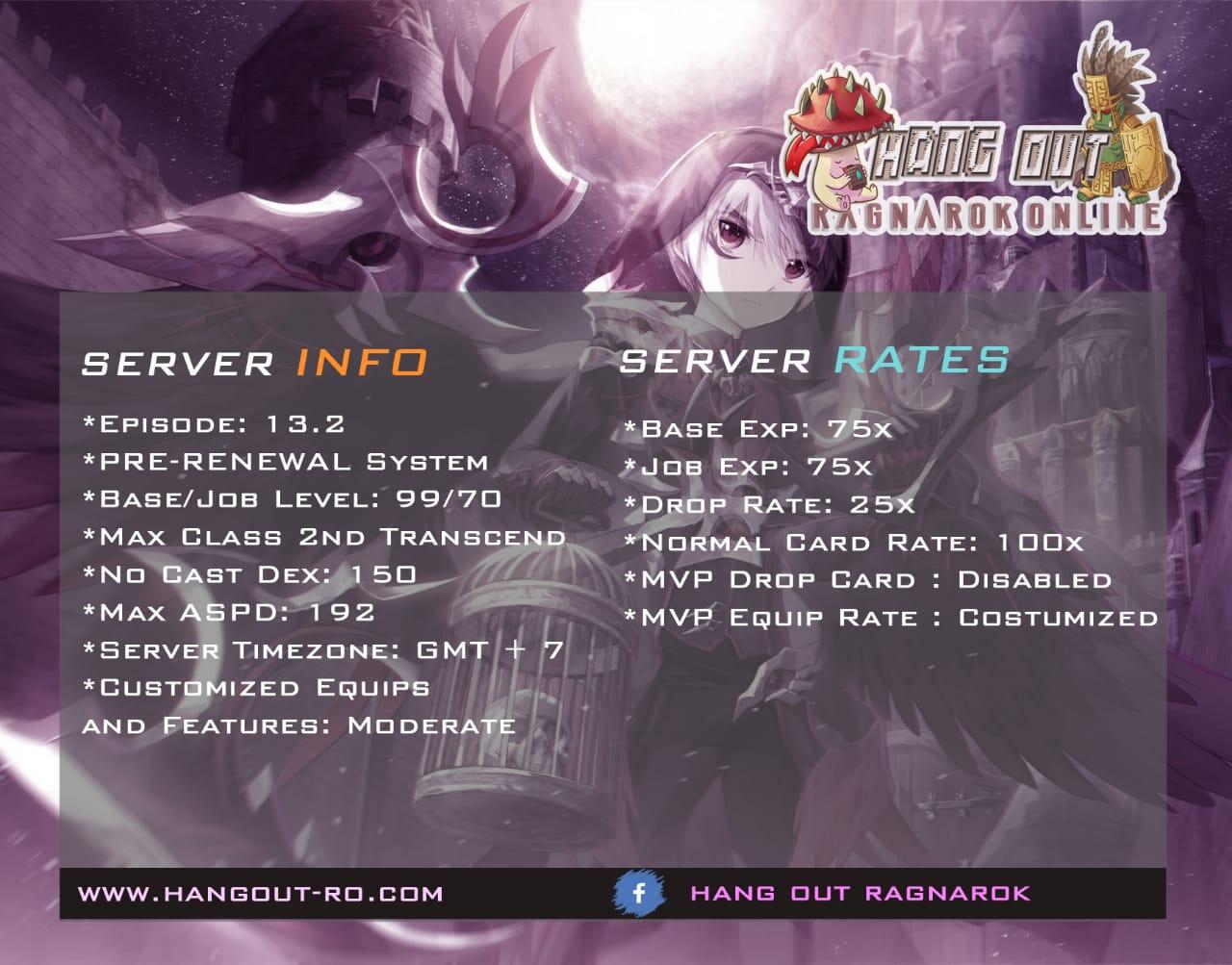 Hang Out Ragnarok Online 99/70 (New Pre-Renewal Journey)