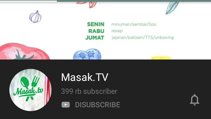 Rekomendasi Cooking Chanel di Youtube, Bikin Masakanmu Makin Bervariasi!!!