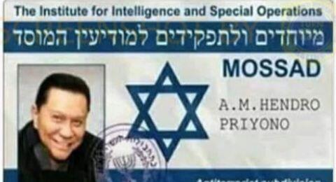 CEK FAKTA: Kartu Identitas AM Hendropriyono Anggota Mossad, Benarkah?