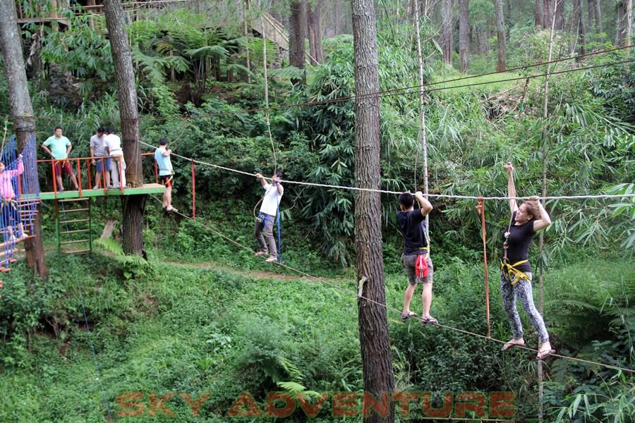 10 Tempat Outbound Terbaik di Jawa Barat