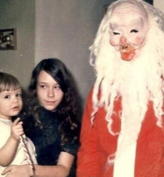 Potret Foto Santa Claus yang 'Tidak Biasa'
