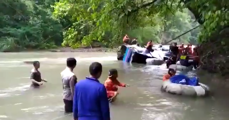Kronolosi Kejadian BUS SRIWIJAYA Jatuh Kejurang