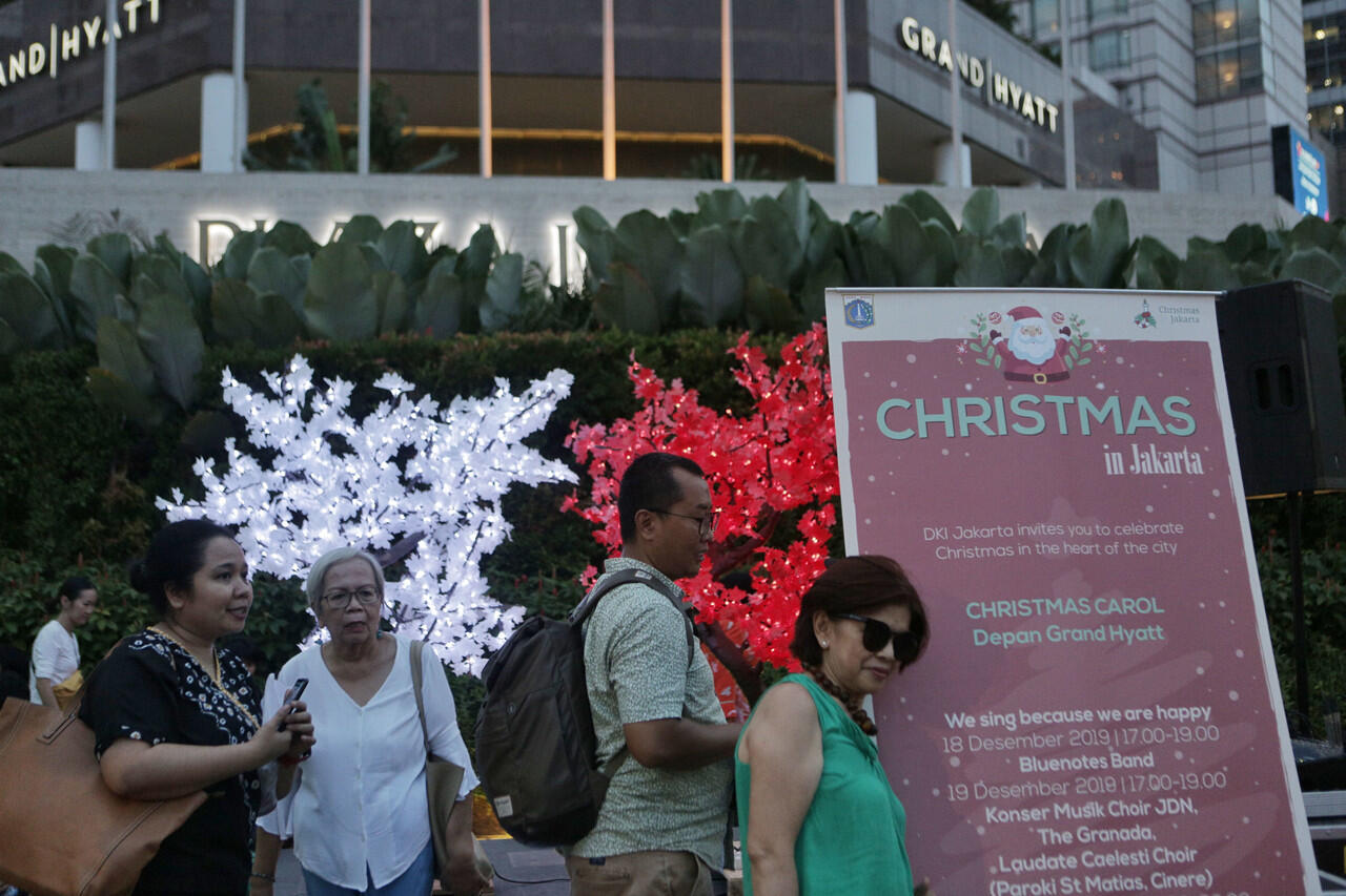 Foto: Semarak Christmas Carol Menyambut Natal di Ibu Kota
