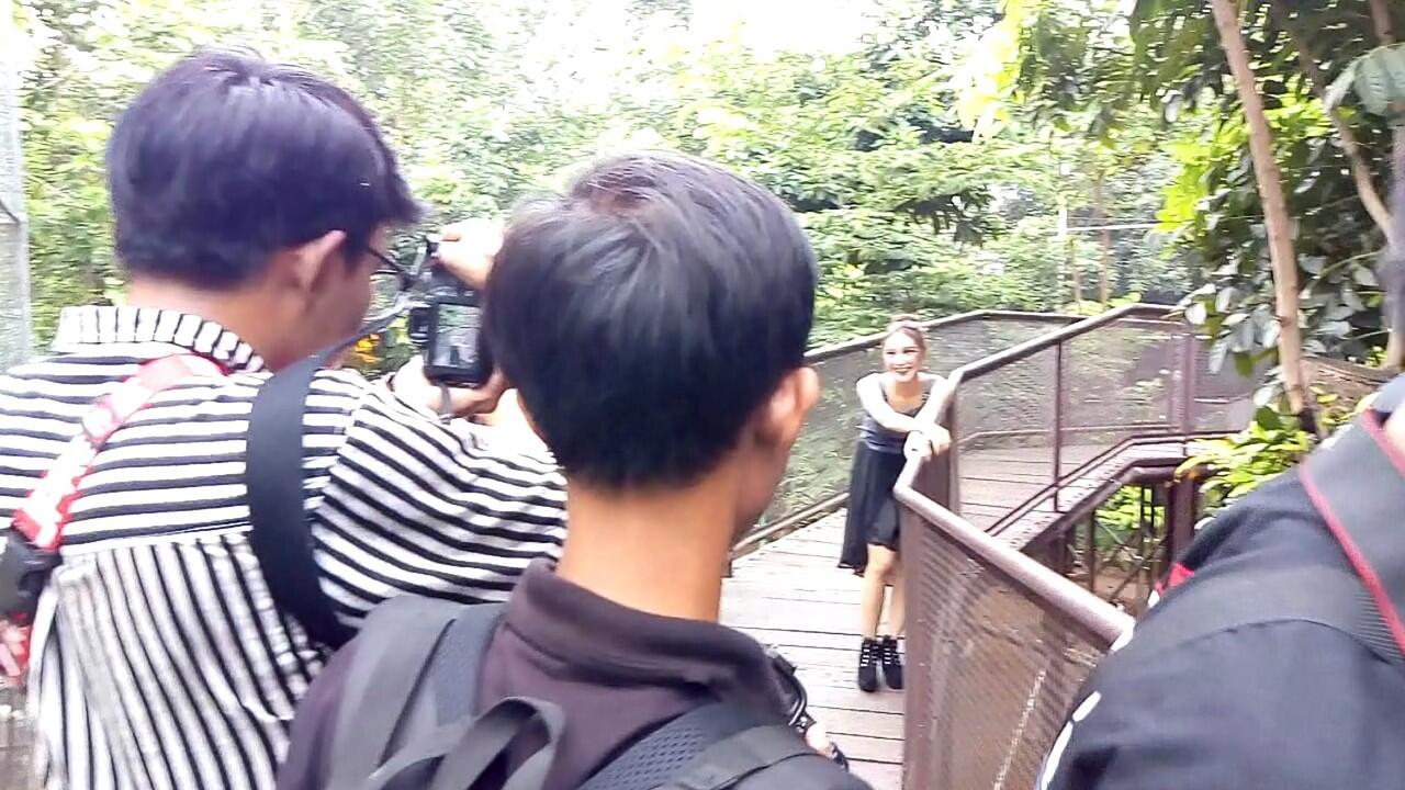 Puluhan Model dan Photografer Kumpul di Hutan Kota