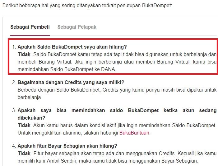  BUKALAPAK ane di bobol SALDO PENJUALAN DIKURAS . Helpp