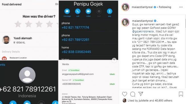 Akun Ojol Maia Estianty Dibajak, Ini Klarifikasi Pihak Gojek