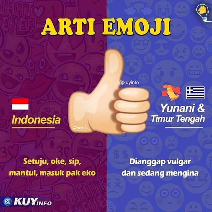 Ini Bedanya Arti Emotikon di Indonesia dengan Negara Lain, Ada yang Artinya Vulgar!