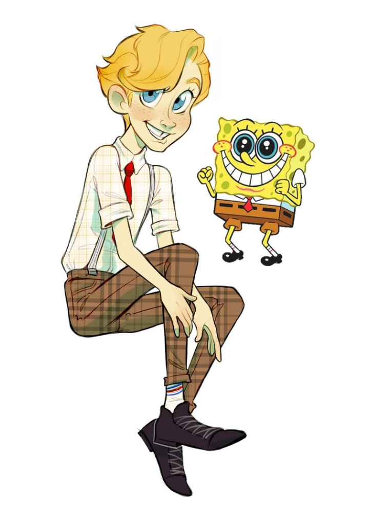Keren Banget! Beginilah Jadinya Tokoh Kartun Spongeboob Squarepants Jadi Manusia!