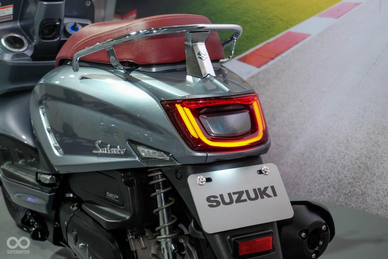 Suzuki Saluto 125, skutik baru yang retro abis