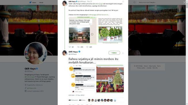 Masjid Gedhe Kauman Disebut Pasang Pohon Natal, Begini Penjelasan Keraton
