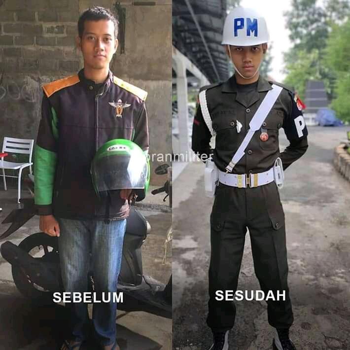 Kisah Inspiratif Driver OJOL yang Berhasil Jadi Seorang Polisi Militer, Mari Simak?!