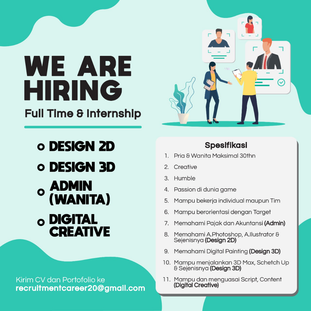 &#91;URGENT&#93;Dibuka Lowongan Kerja Di Daerah Jakarta Barat Dan Sekitarnya