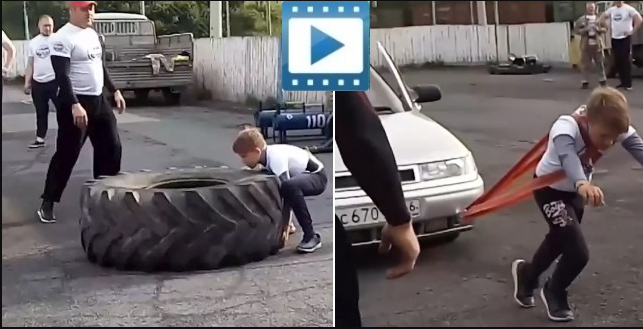 Beginilah Penampilan Anak Terkuat Di Rusia