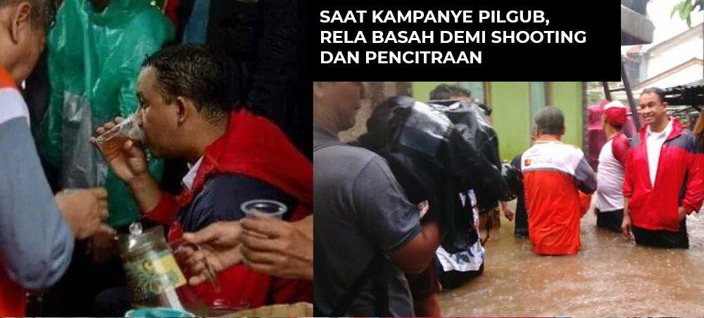 Tak Diliput Media, Foto Kondisi Anies Saat Tangani Banjir Jakarta, Mengharukan