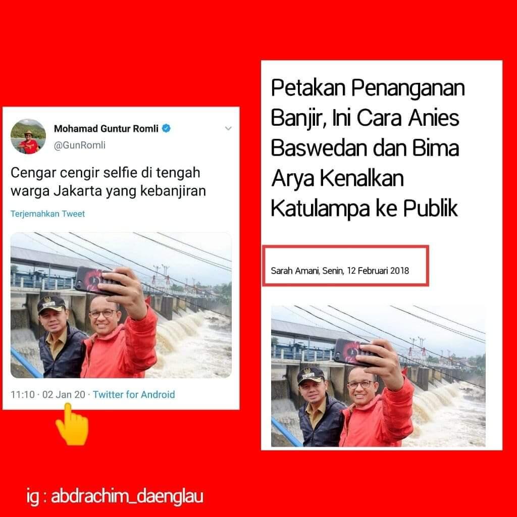 Guntur Romli Unggah Foto Anies, Politisi Demokrat: Orang kena Musibah Dia Sibuk Hoax