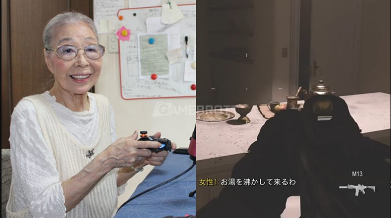 Di Usia 89 Tahun, Nenek Ini Masih Aktif Menjadi Seorang Youtuber Games Action