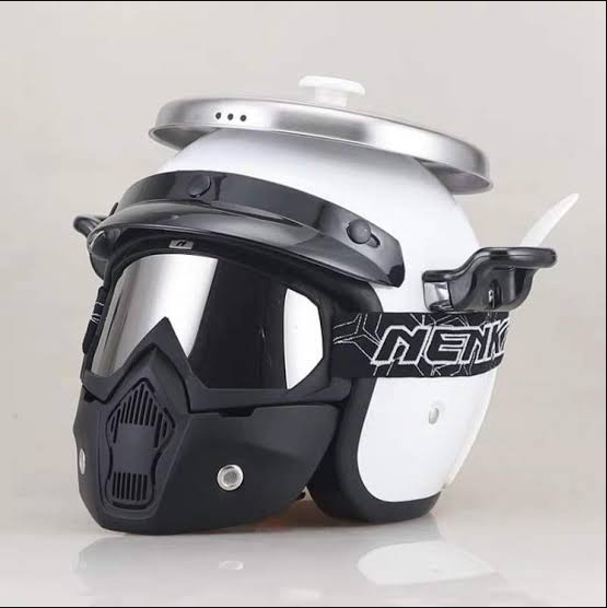 Ketika Penanak Nasi Dirancang Menjadi Helm