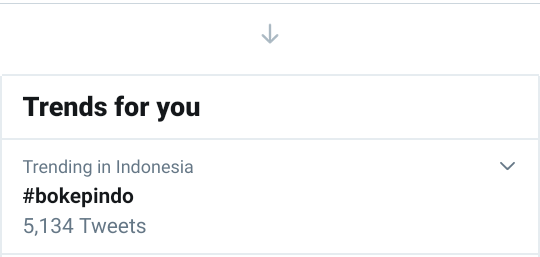 Viral Trending Topic Twitter Hari Ini, #bokepindo Top 1 Pencarian! Apa yang Terjadi?