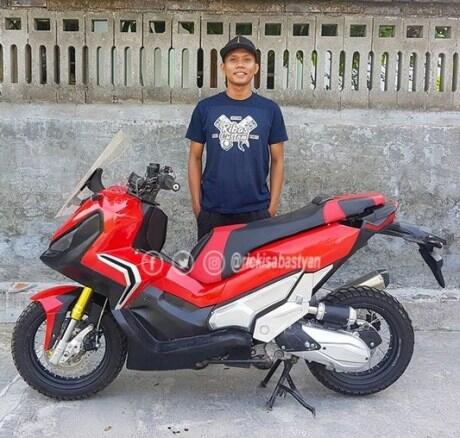Mirip Wujud Honda X-ADV 750, Tapi Ternyata Cuma Modif Motor Ini