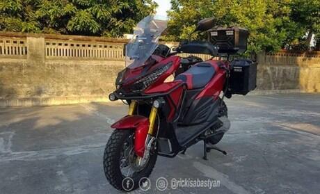 Mirip Wujud Honda X-ADV 750, Tapi Ternyata Cuma Modif Motor Ini