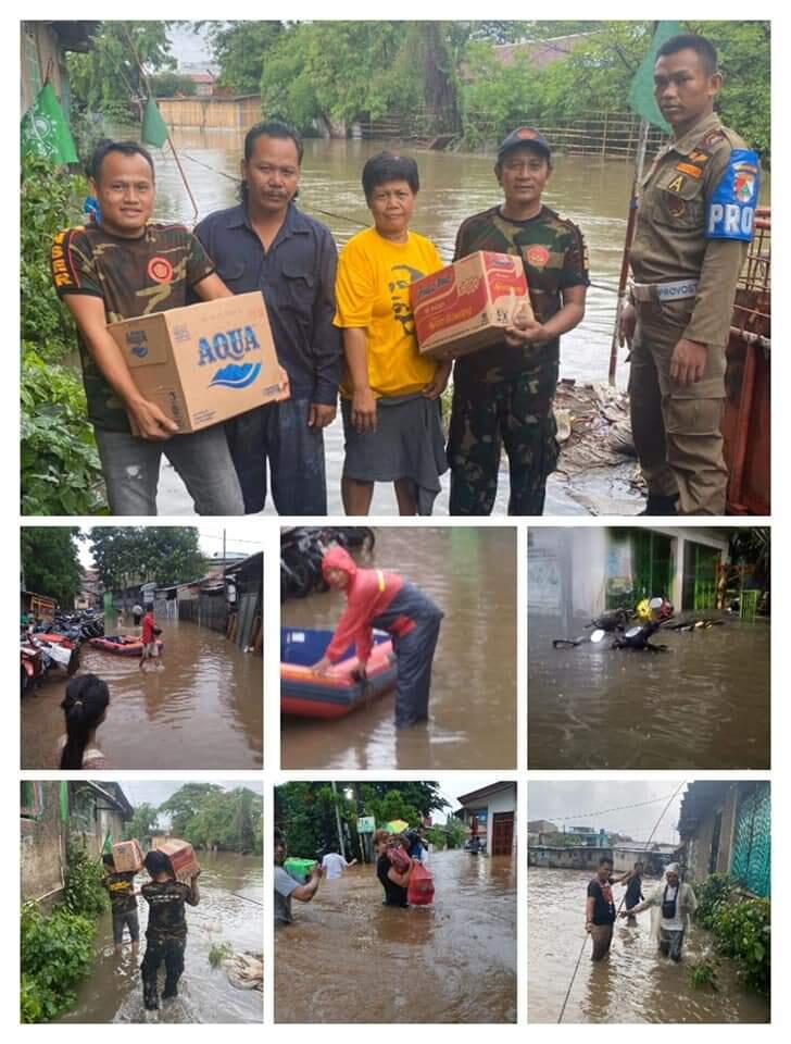 Polisi, BPBD hingga Banser Jateng Kirim Bantuan untuk Banjir Jabodetabek