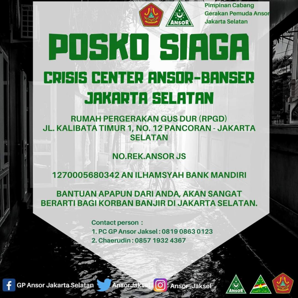 Polisi, BPBD hingga Banser Jateng Kirim Bantuan untuk Banjir Jabodetabek