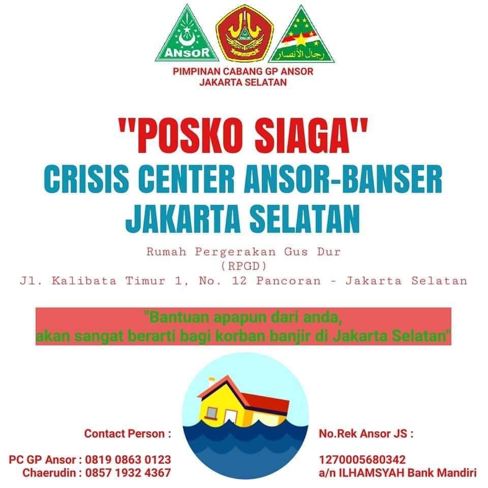 Polisi, BPBD hingga Banser Jateng Kirim Bantuan untuk Banjir Jabodetabek