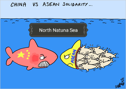 Klaim atas Natuna Dinilai Buka Peluang ASEAN Kontra China