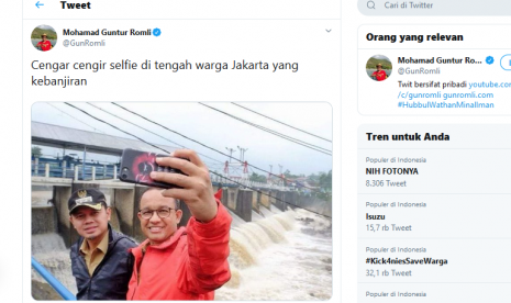 Pemkot Bogor: Akun @GunRomli Unggah Foto Hoaks Anies-Bima