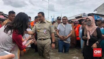 Anies soal Banjir Jakarta: 85 Persen Air Bisa Dikendalikan