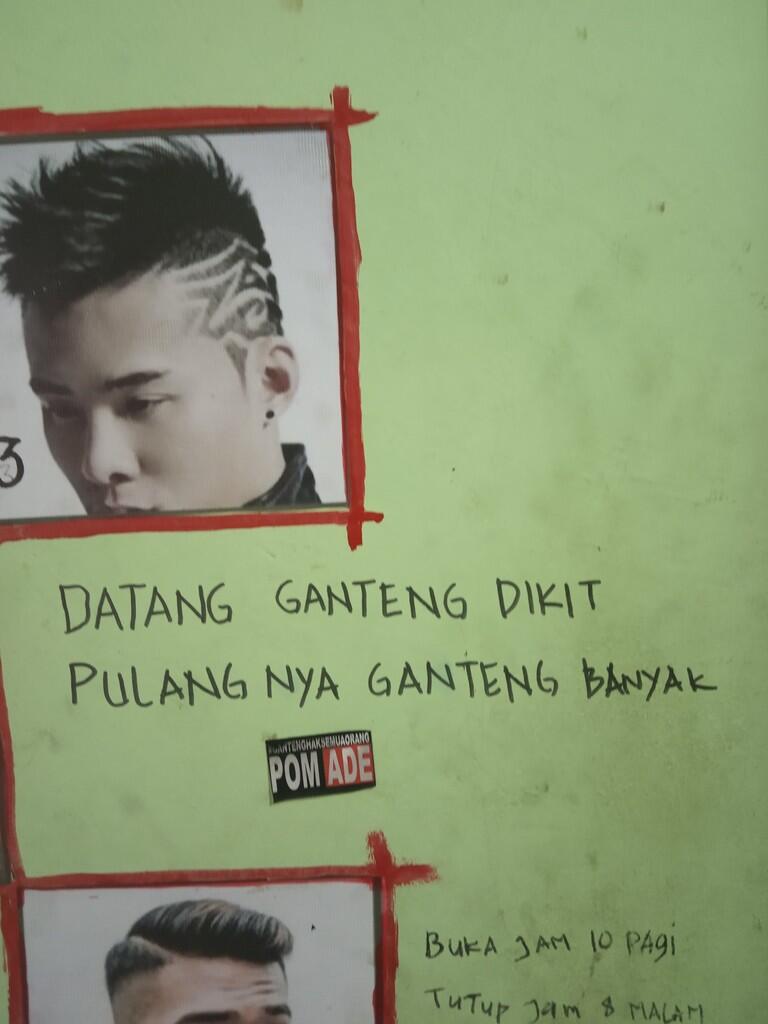 Ketika Tukang Cukur Hobi Mencukur Kata-Kata