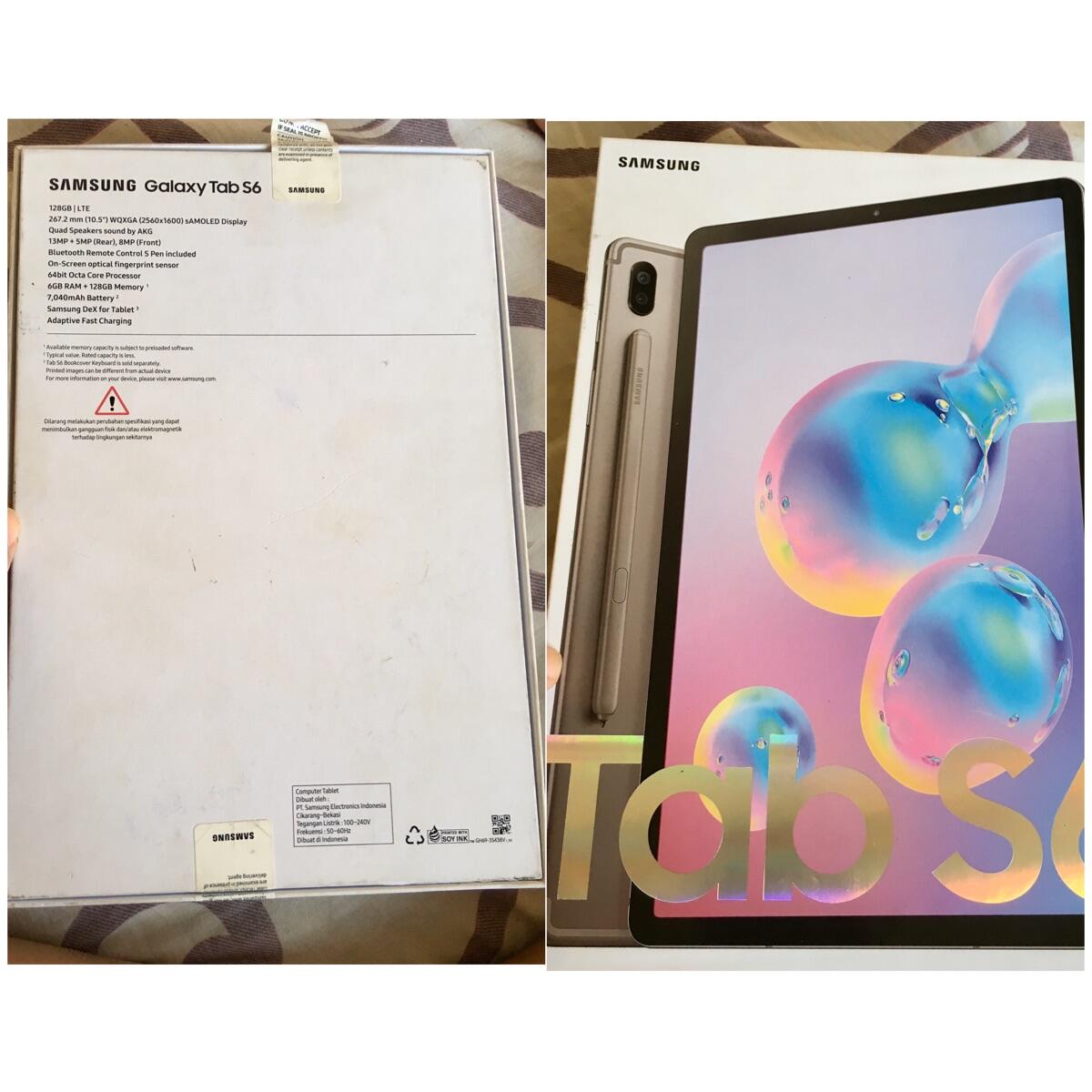 jual galaxy tab s6