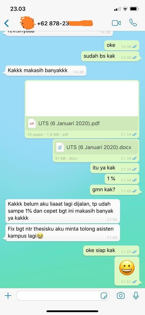 Jasa Konsultasi Parafrase Untuk Perbaikan Hasil Turnitin (TA, Skripsi & Tesis)