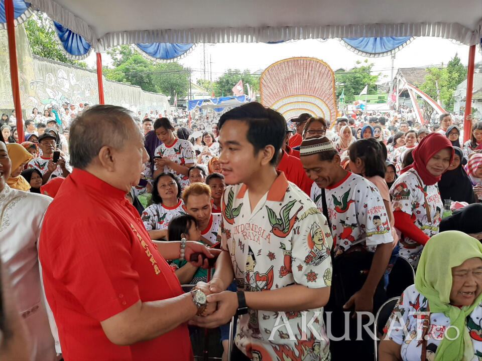 Survei Internal Tunjukan Peningkatan Elektabilitas, Gibran: Ini Berkat Rajin Blusukan