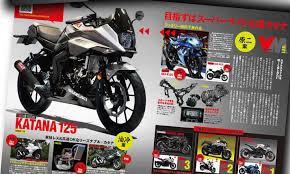 Katana 150cc, Kalau Di Produksi Suzuki Bisa Makin Garang Cuyy.. 