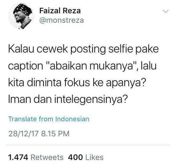 Tahan Tawa Untuk Yang Satu Ini, Dari Alay Hingga Gak Jelas Statusnya