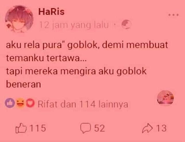 Tahan Tawa Untuk Yang Satu Ini, Dari Alay Hingga Gak Jelas Statusnya