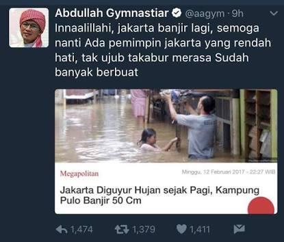 Apa Kabar Naturalisasi Sungai ala Anies? Tak Jelas Juntrungannya.