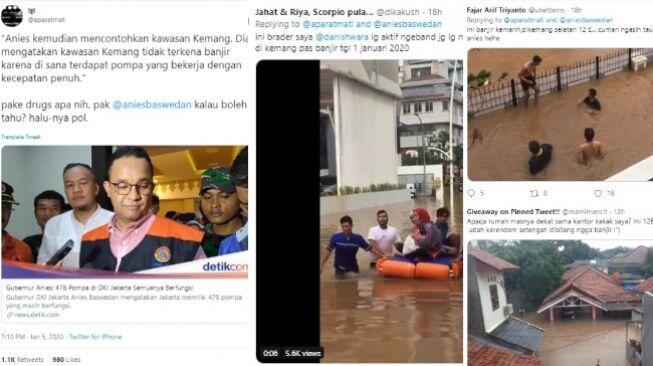 Anies Sebut Kemang Bebas Banjir, Vokalis Seringai: Pakai Drugs Apa Nih