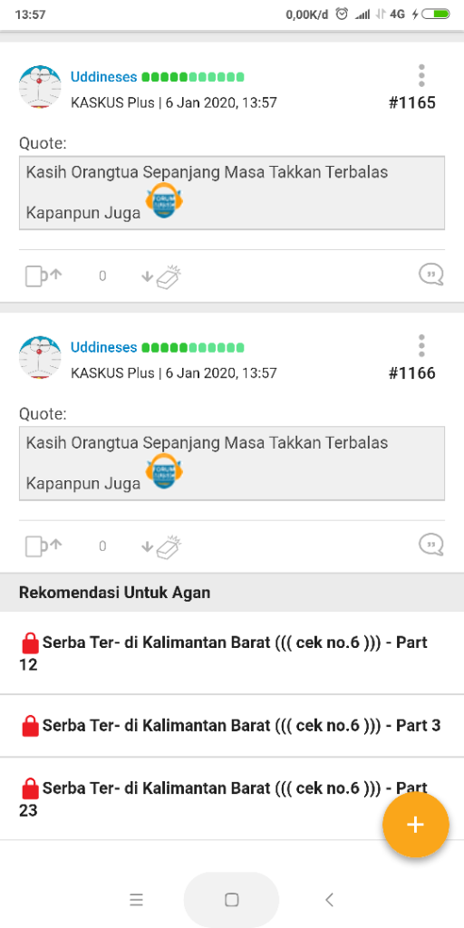 Keluhan Tread Yang Dibuat Kejang Monolog Lolos Review Kreator Hingga Ber Part-part