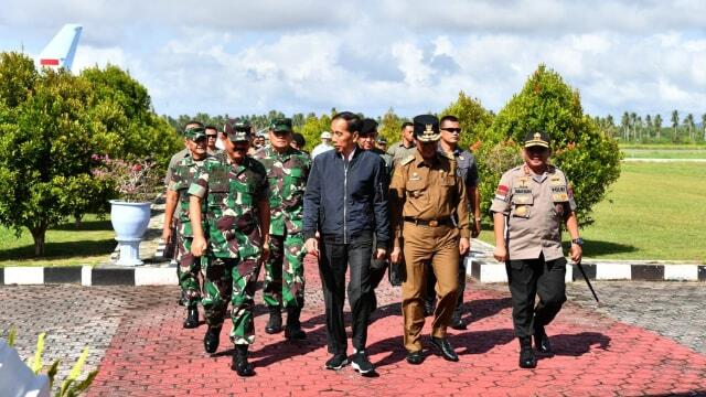 Jokowi: Kapal Asing di Natuna Masuk ZEE, Bukan Teritorial Indonesia