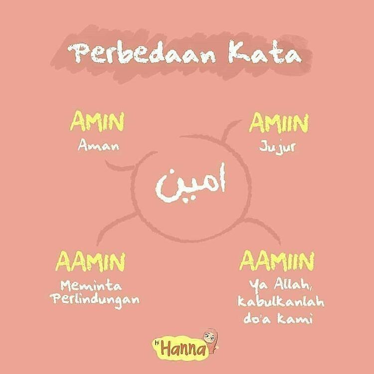 Amin, Aamin, Amiin Apa Aamiin? Jangan Salah Ketik Lagi GanSist