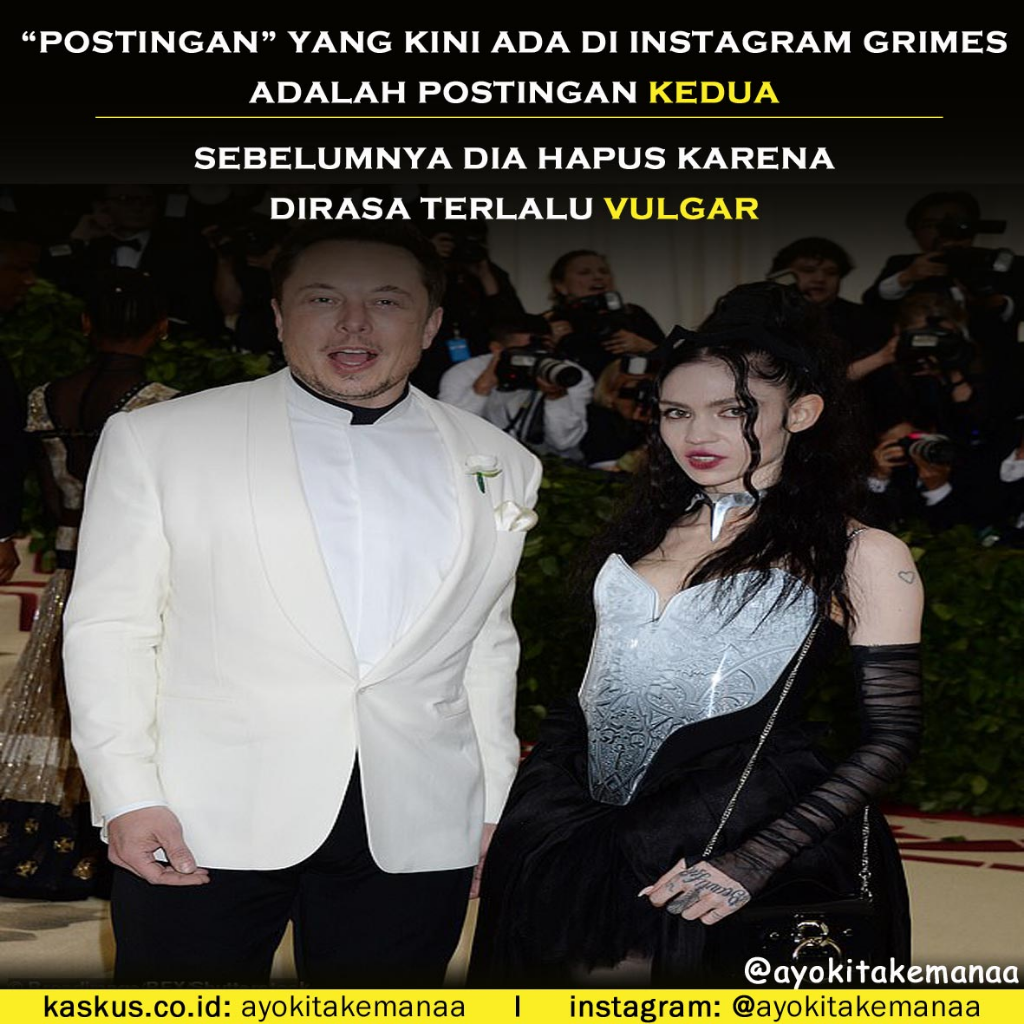 Kekasih Elon Musk Umumkan Kehamilan Dirinya Dengan Foto Telanjang Di Instagram